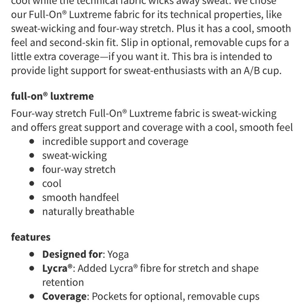 Lululemon Free To Be Zen Bra size 6
Sea Spray Alpine White Dark Chrome - Picture 5 of 6